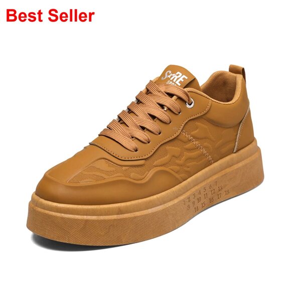 Men's Classic Low-Top Sneakers Retro Tennis Basketball-Style Casual Shoes